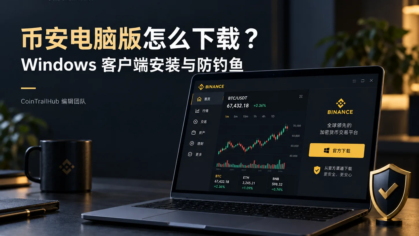 币安电脑版怎么下载？Windows和Mac客户端安装与防钓鱼