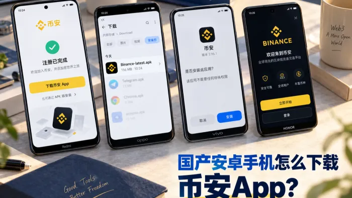 国产安卓手机怎么下载币安App？APK安装及小米/OPPO/vivo教程（2026）