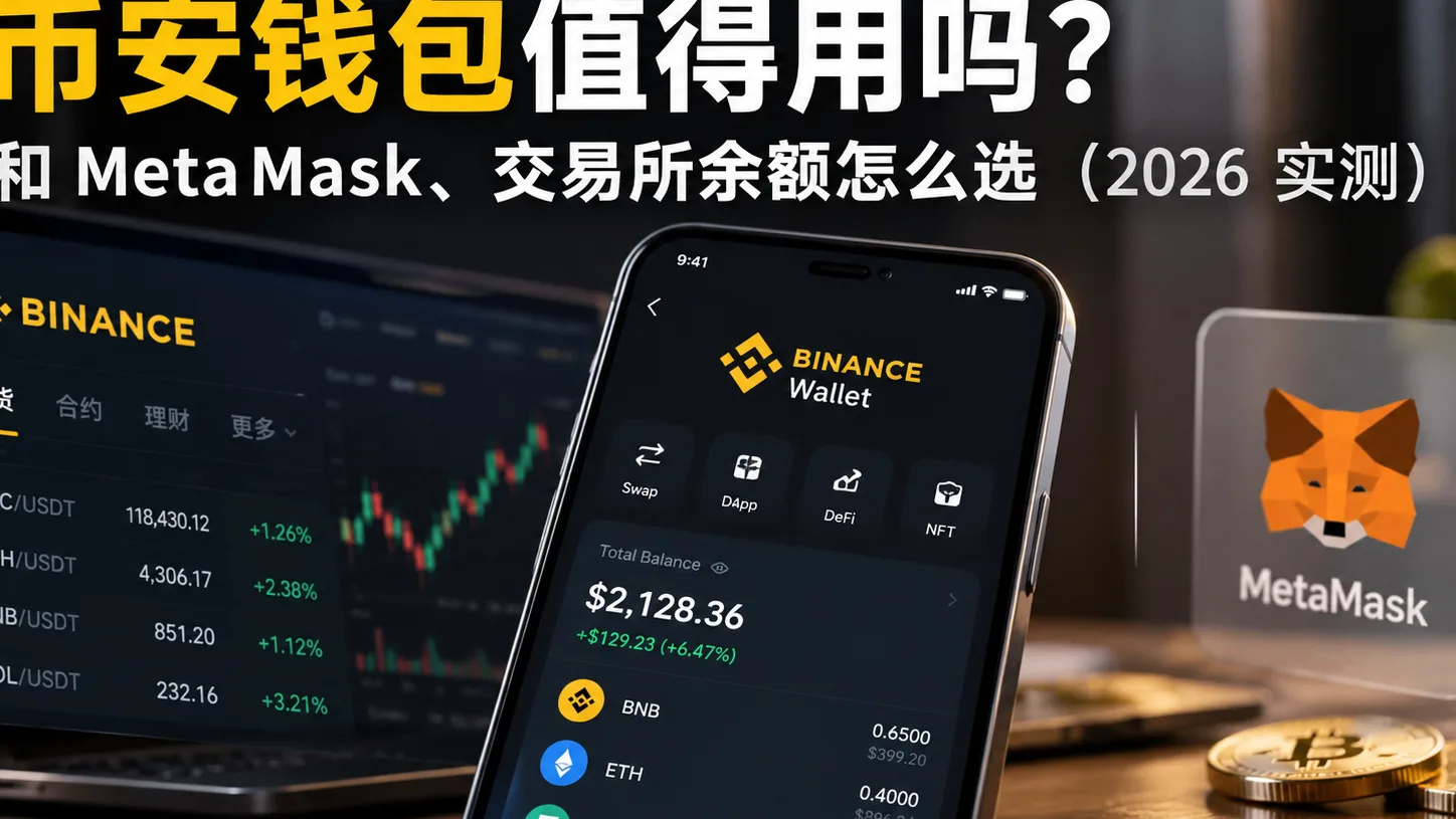 币安钱包值得用吗？和 MetaMask、交易所余额怎么选（2026 实测）