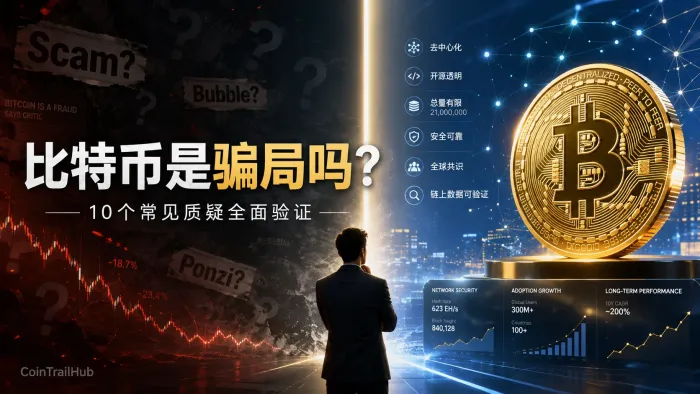 比特币是骗局吗？10个质疑逐条拆解（2026）