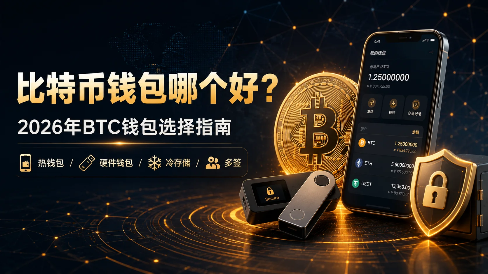 比特币钱包哪个好？2026年BTC钱包选择指南
