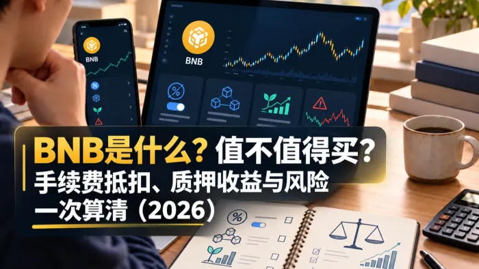 BNB是什么？值不值得买？手续费抵扣、质押收益与风险一次算清（2026）