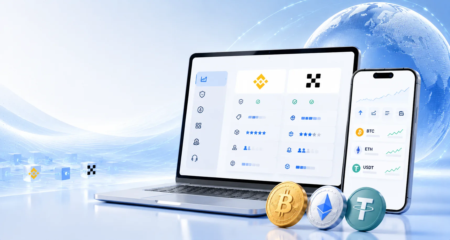 币安 vs 欧易（OKX）怎么选——新手选交易平台实测对比