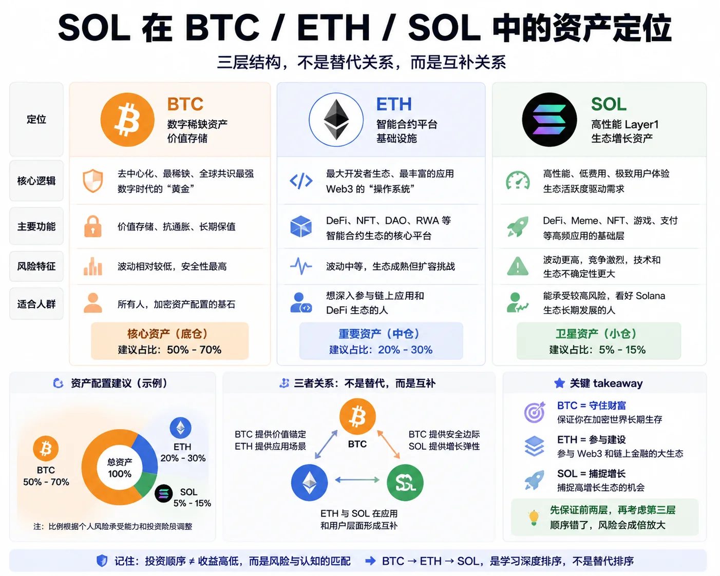 BTC → ETH → SOL 学习路径